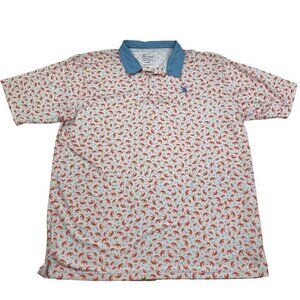 Low Country Livin' Dri-Fit Performance "Crabbie" Polo Men's Size 2X